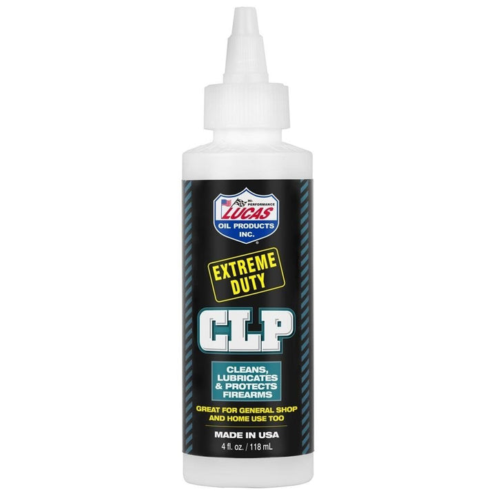 Extreme Duty CLP All-in-one Gun Cleaning Solvent with 40-50 Quality Cotton Patches for 9mm to .45 Caliber Image 3