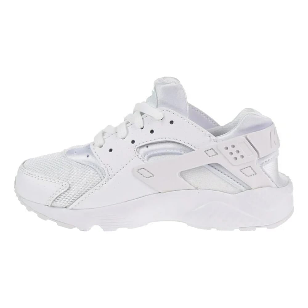 Nike Huarache Run White/White-Pure Platinum 704949-110 Pre-School Image 2