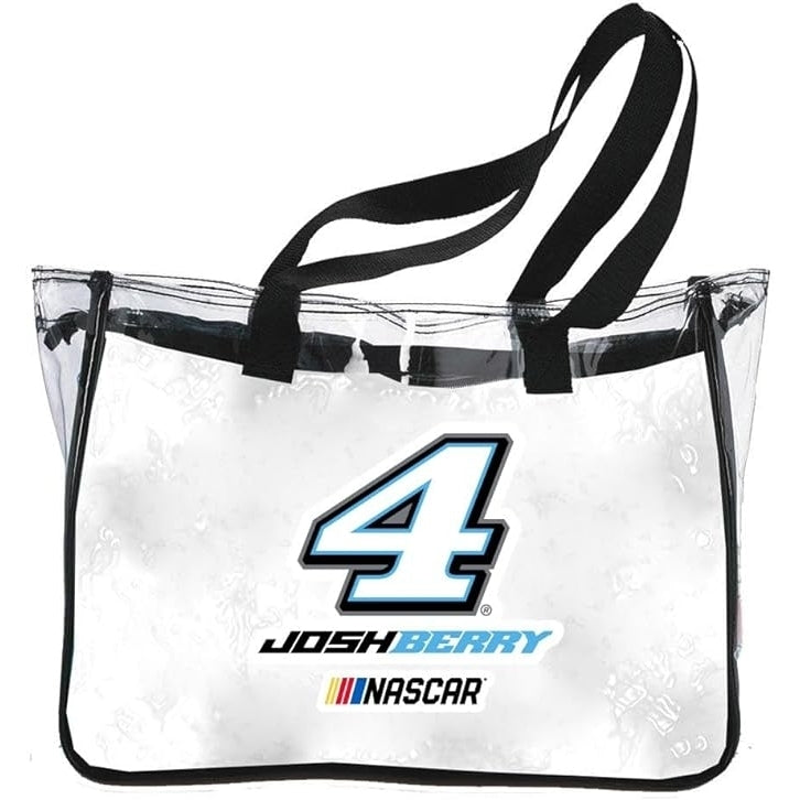 4 Josh Berry Officially Licensed Clear Tote Bag Image 1