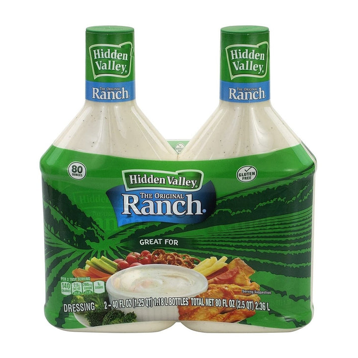 Hidden Valley Original Ranch Dressing 40 Ounce (Pack of 2) Image 1