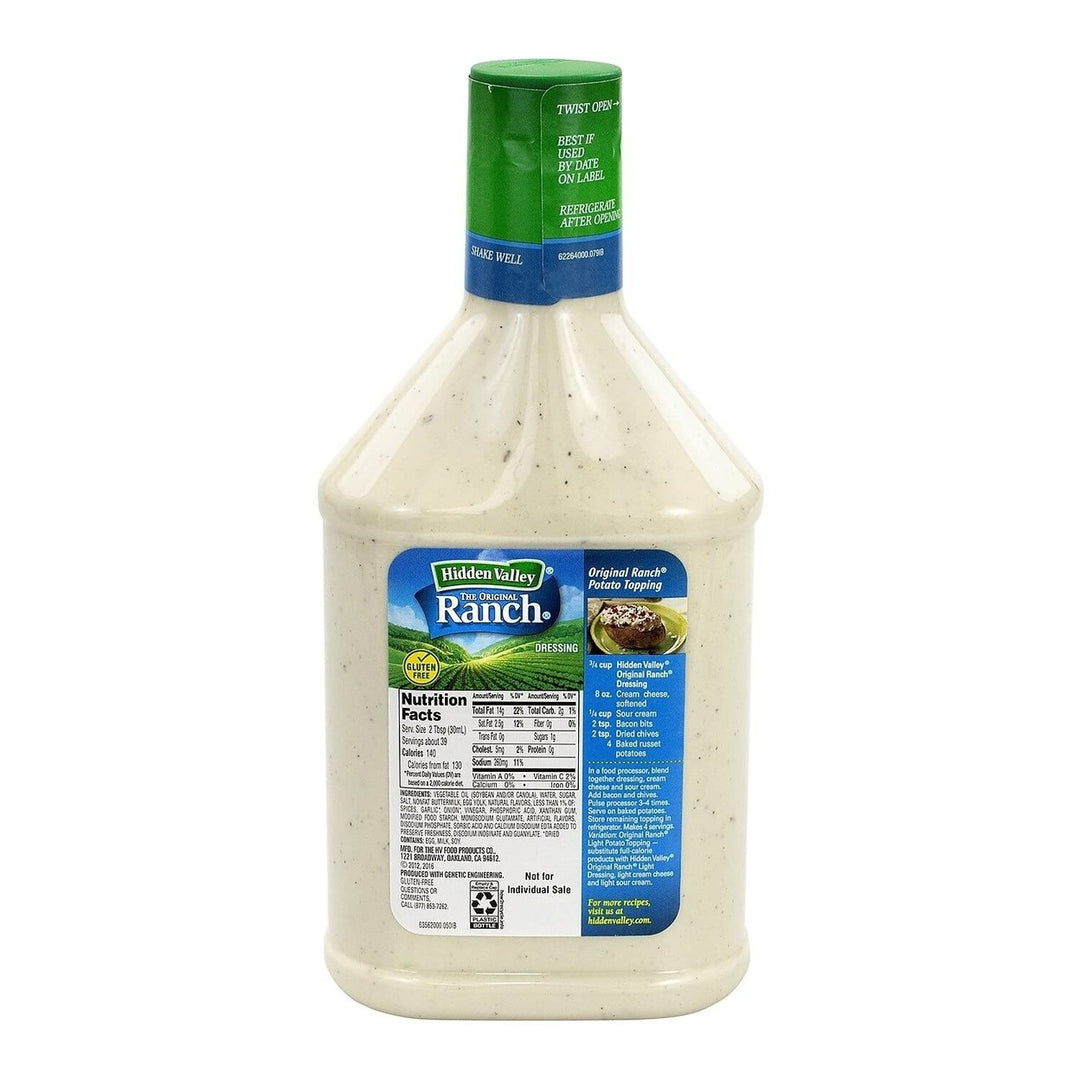 Hidden Valley Original Ranch Dressing 40 Ounce (Pack of 2) Image 3