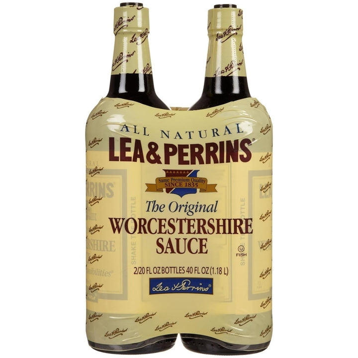 Lea and Perrins Worcestershire Sauce 20 Ounce Bottle (Pack of 2) Image 1