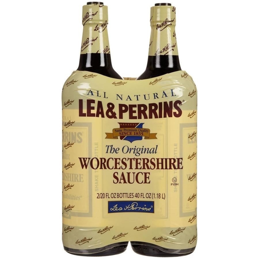 Lea and Perrins Worcestershire Sauce20 Ounce Bottle (Pack of 2) Image 1