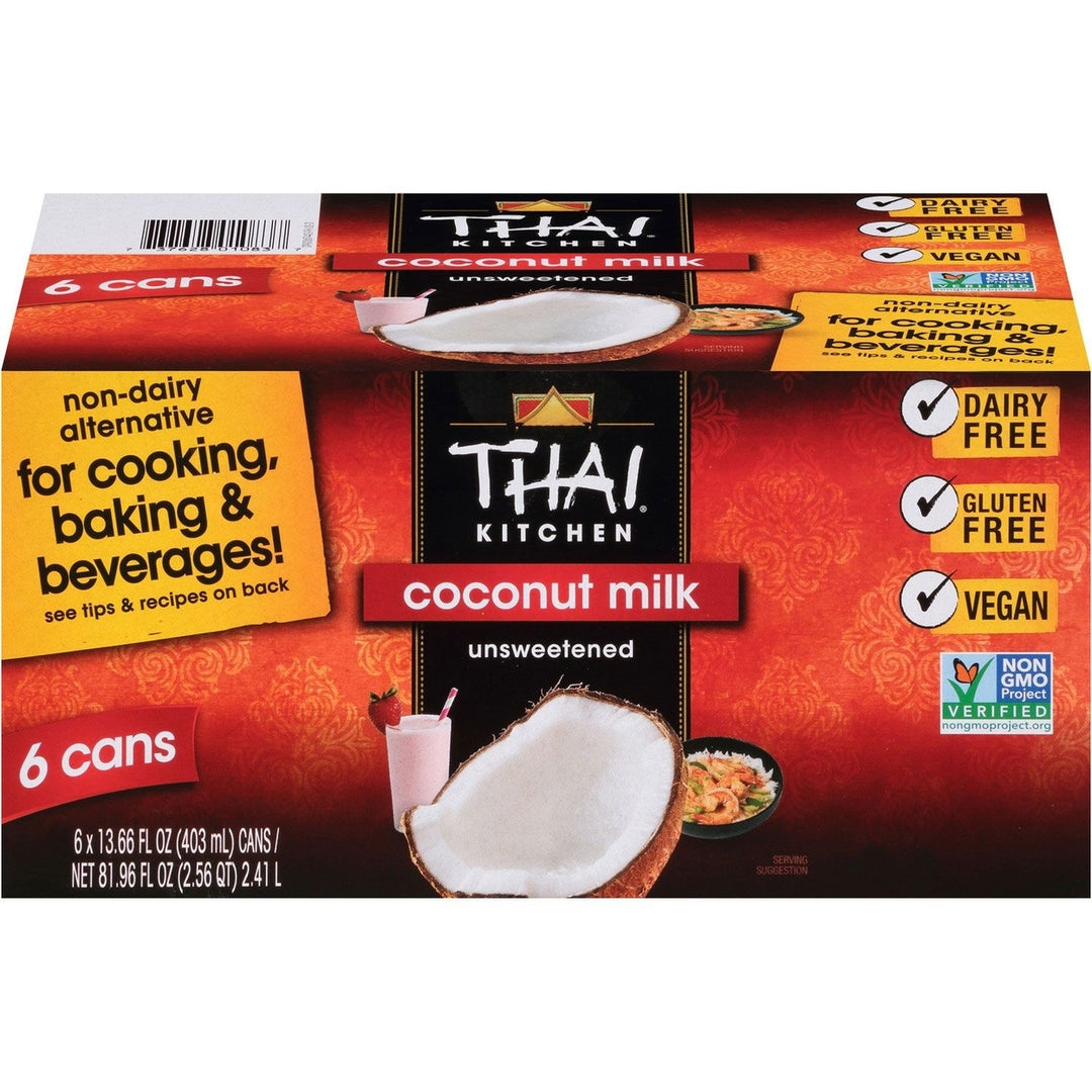 Thai Kitchen Coconut Milk (13.66 Ounce cans 6 Pack) Image 1