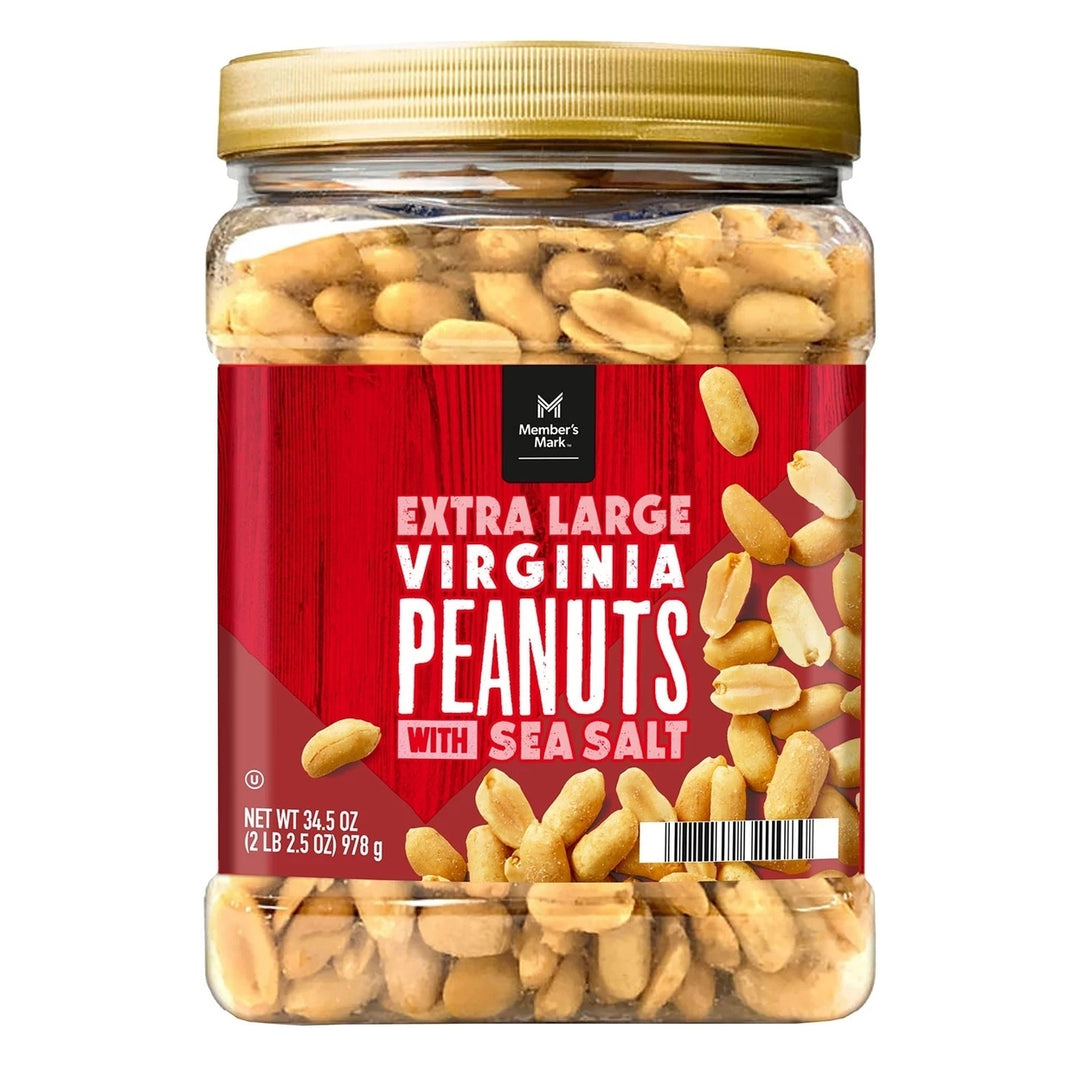 Members Mark Extra Large Virginia Peanuts (34.5 Ounce) Image 1