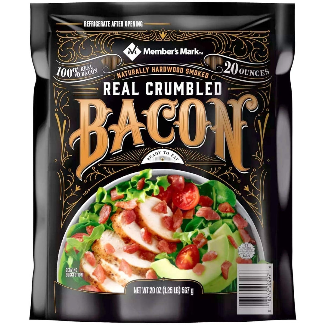 Members Mark Real Crumbled Bacon (20 Ounce) Image 1