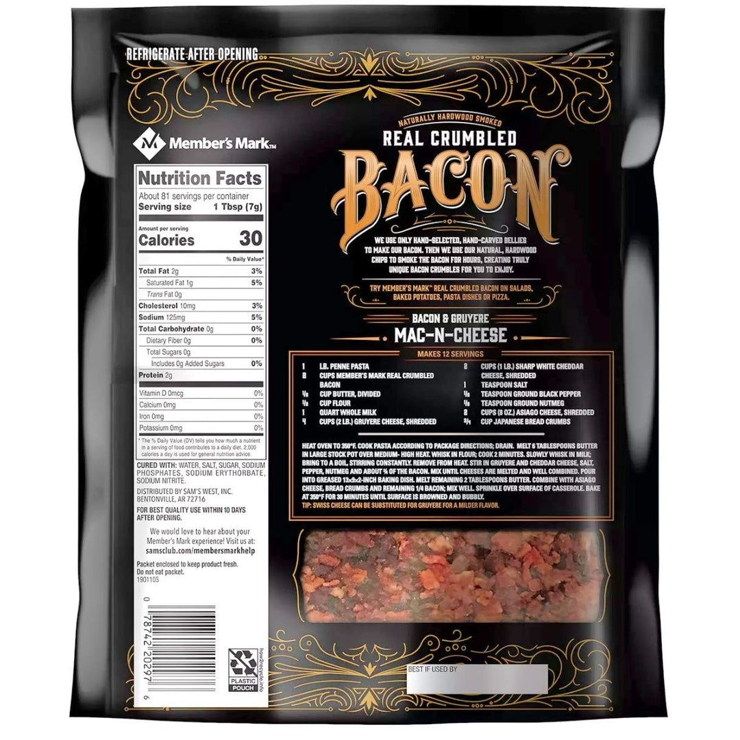 Members Mark Real Crumbled Bacon (20 Ounce) Image 2