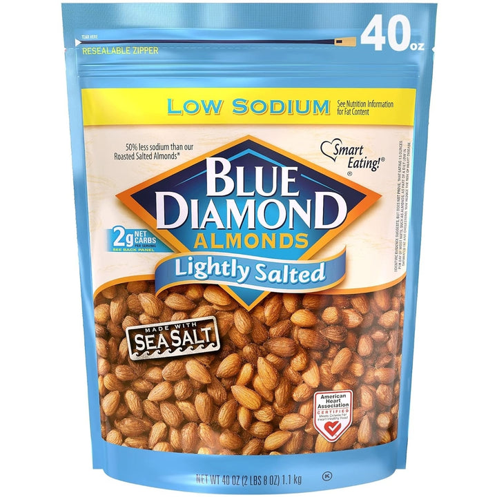 Blue Diamond Lightly Salted Whole Almonds (40 Ounce) Image 1