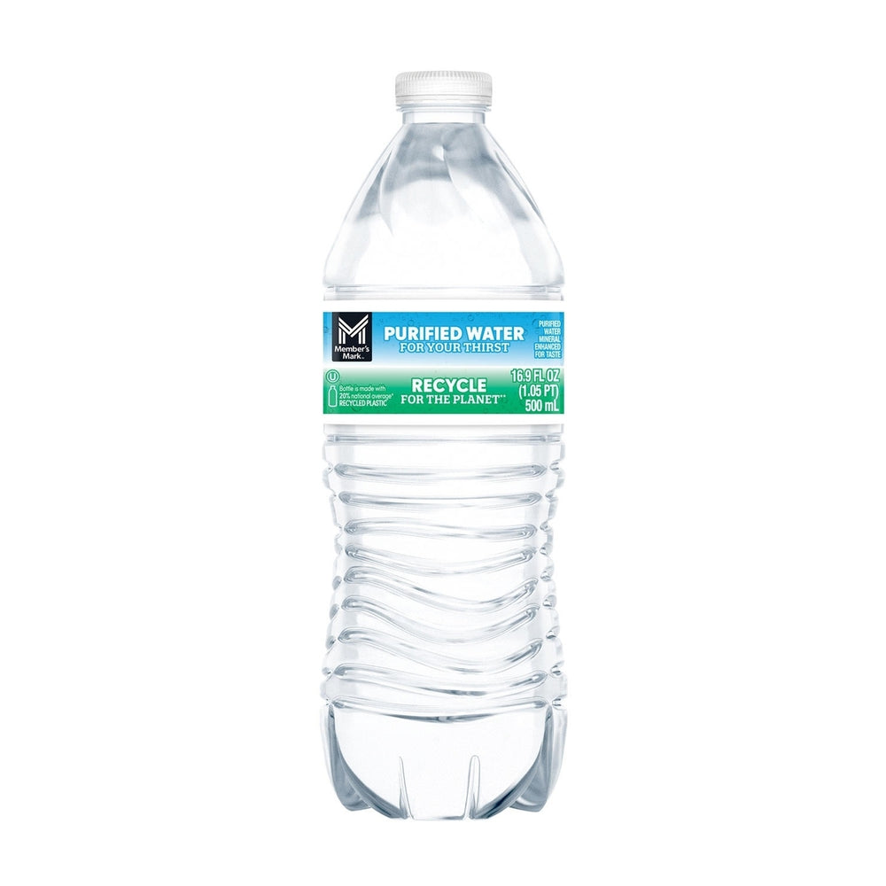 Member's Mark Purified Water, 16.9 Fluid Ounce (Pack of 40) Image 2