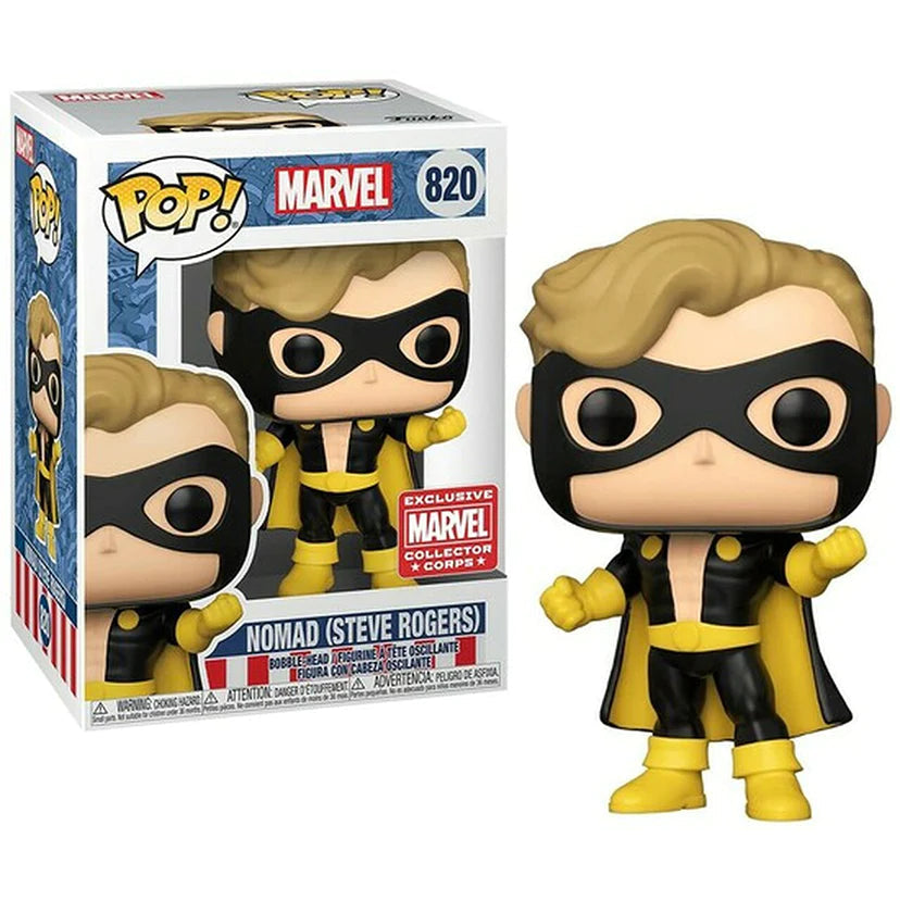 Nomad (Steve Rogers) Funko POP! 820 - Marvel Exclusive Image 1