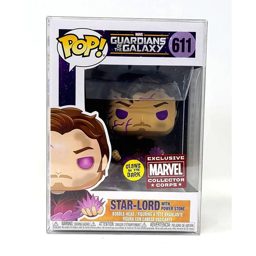 Star- Lord with Power Stone Funko POP! 611 - Guardians of the Galaxy - Exclusive / Glows in the Dark Image 1