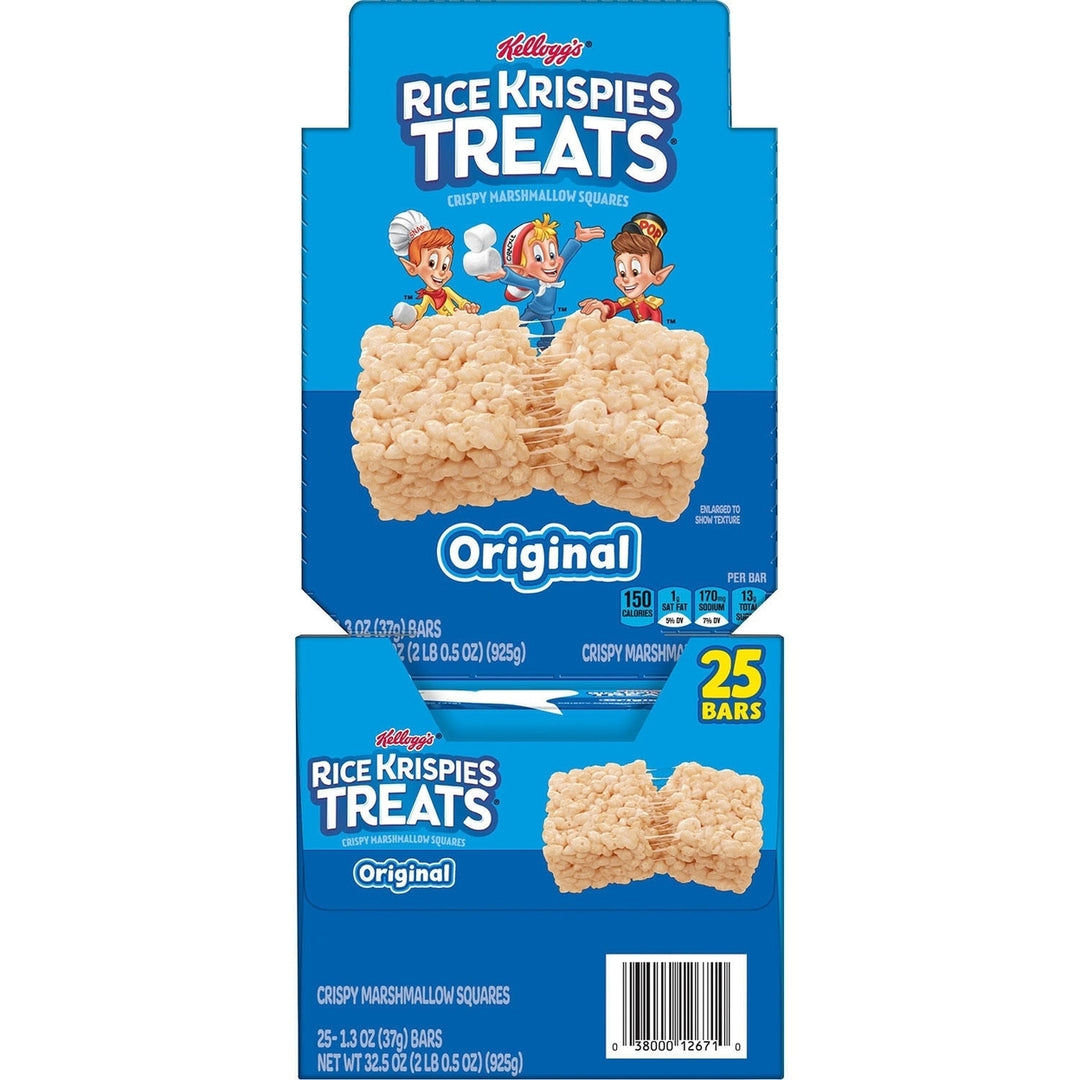 Kelloggs Rice Krispies Treats Bars 1.3 Ounce (25 Count) Image 3