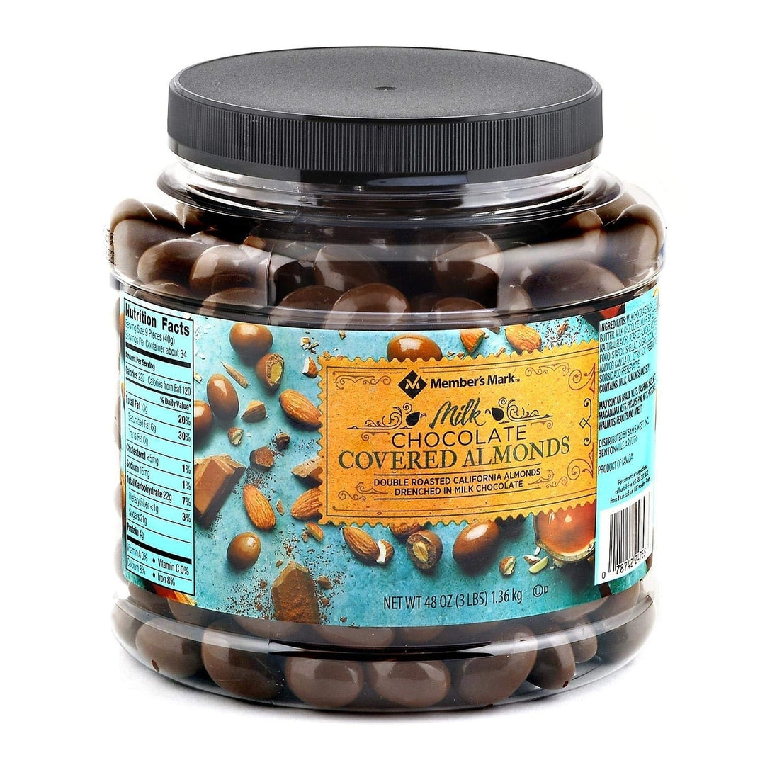 Members Mark Chocolate Almonds (48 Ounce) Image 1