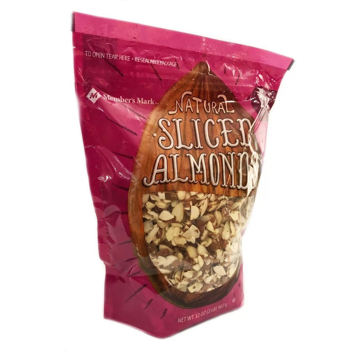 Members Mark Natural Sliced California Almonds (32 Ounce) Image 3