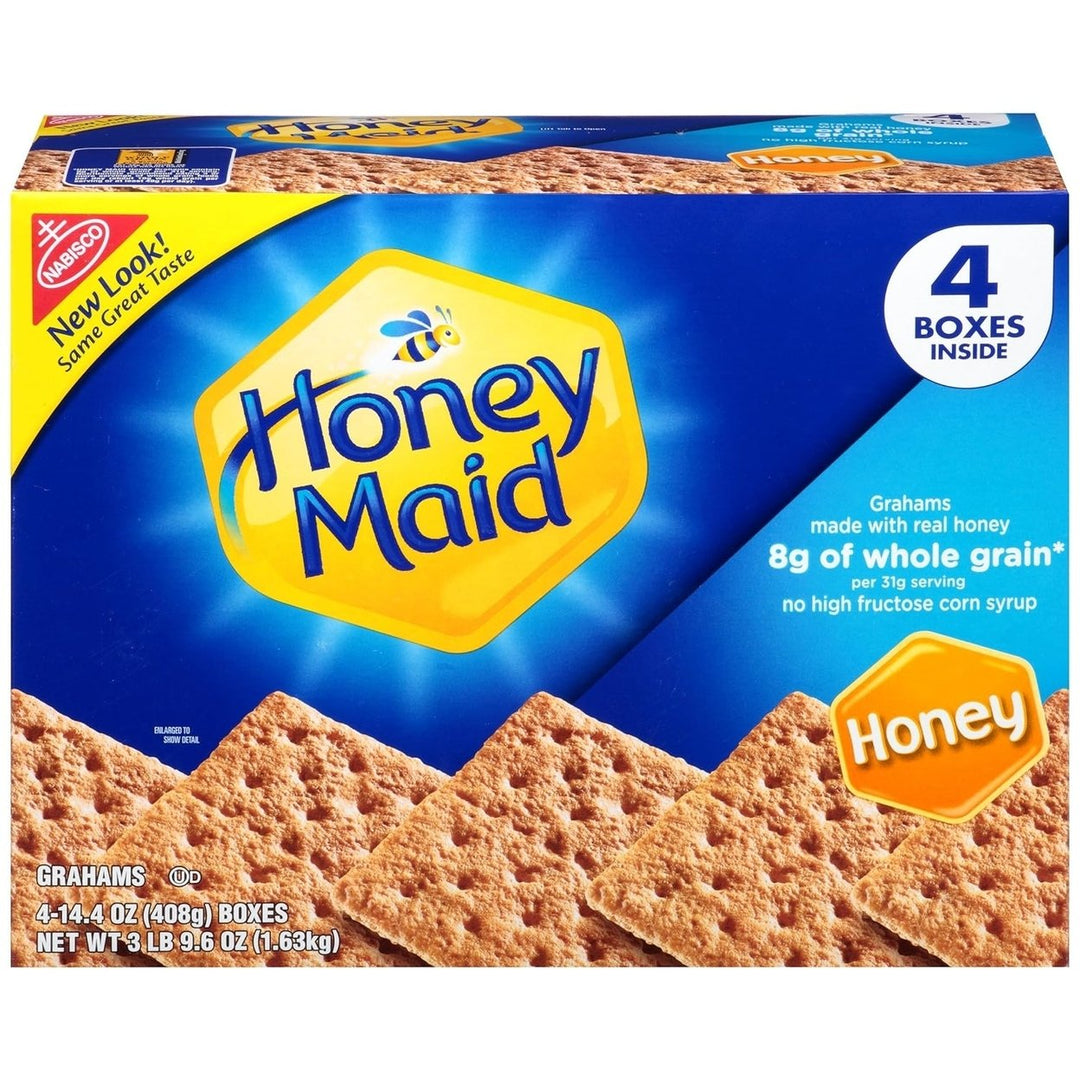 Nabisco Honey Maid Honey Graham Crackers (14.4 Ounce 4 Pack) Image 1