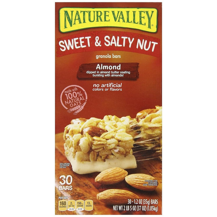 Nature Valley Sweet and Salty Almond Granola Bars 1.2 Ounce Bar (36 Count) Image 2