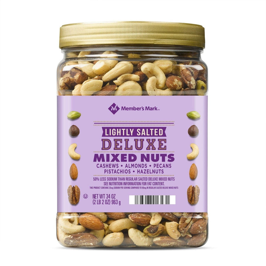 Members Mark Lightly Salted Deluxe Mixed Nuts (34 Ounce) Image 1