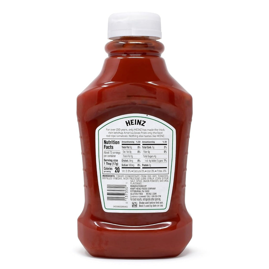 Heinz Tomato Ketchup 44 Ounce (3 Pack) Image 4