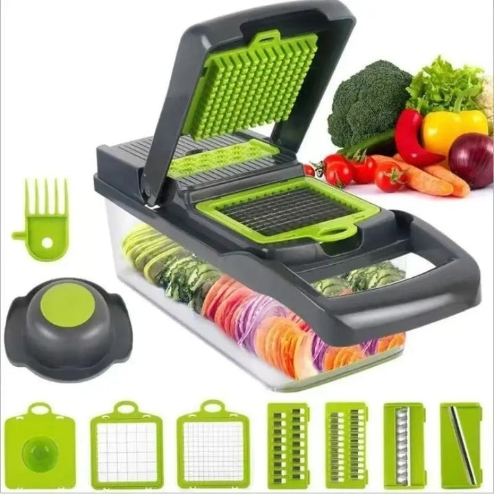 Multifunctional Vegetable Cutter Meat Slicer Potato Shredder Image 1