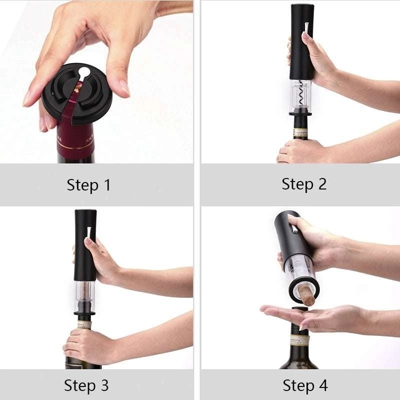 Automatic USB Charged Red Wine Bottle Opener Image 4