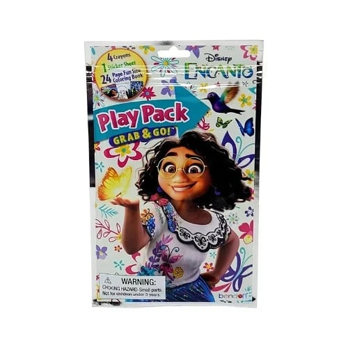 Disney Encanto Play Pack Grab and Go 1pc Coloring Book Crayons Stickers Image 1