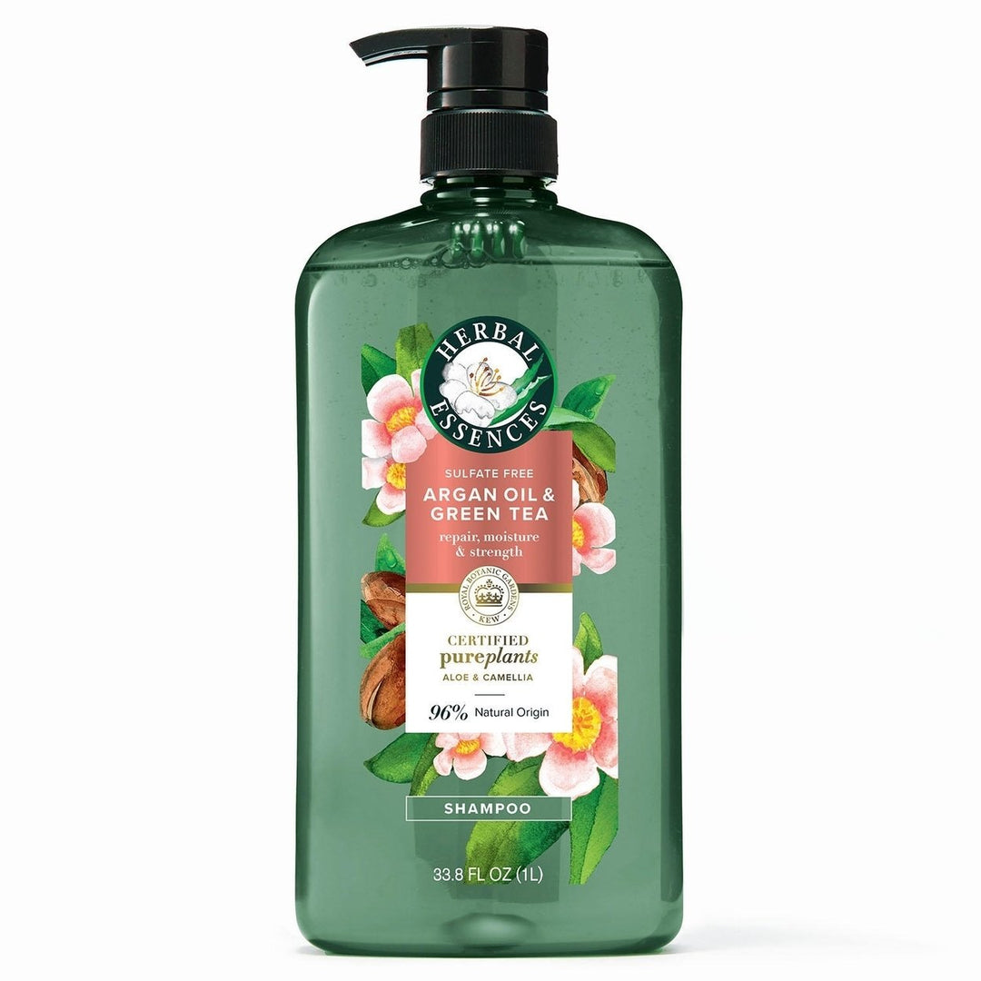 Herbal Essences Argan Oil and Green Tea Sulfate-Free Shampoo (33.8 Fluid Ounce) Image 1