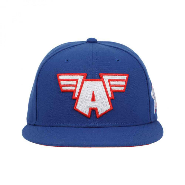 Sam Wilson Captain America Flat Bill Snapback Hat Image 2