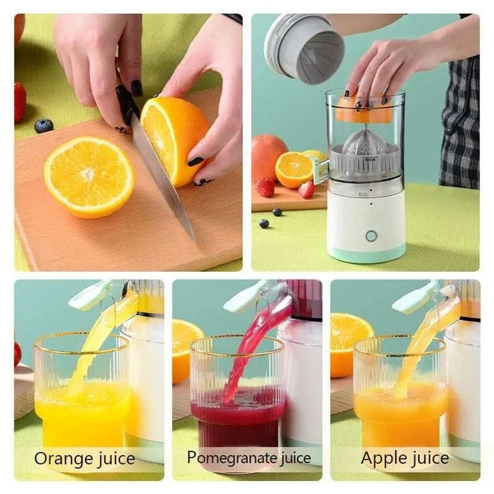 Portable USB Charging Electric Orange Lemon Juicer Image 4