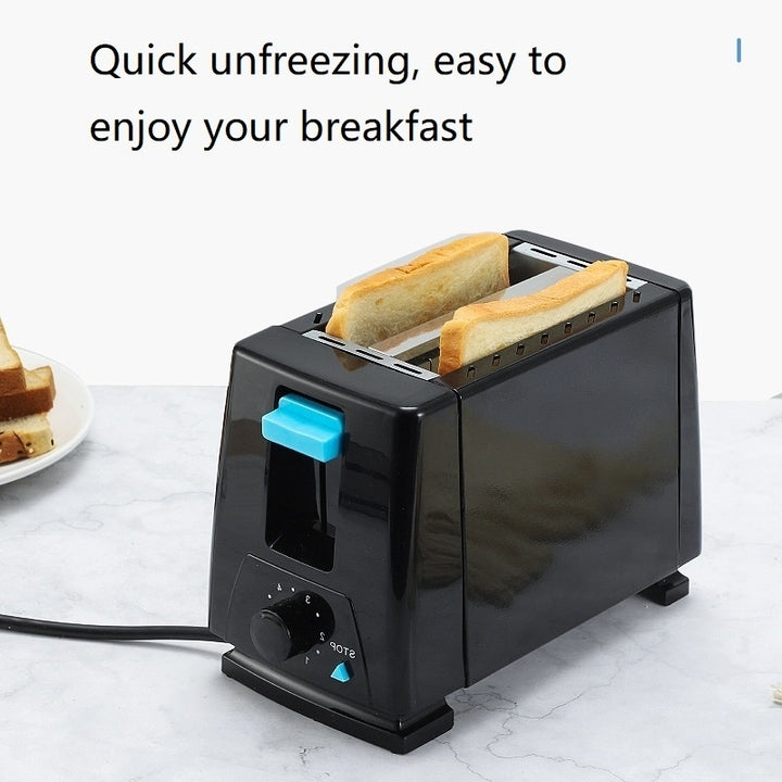 US plug two slice bread toaster Image 4