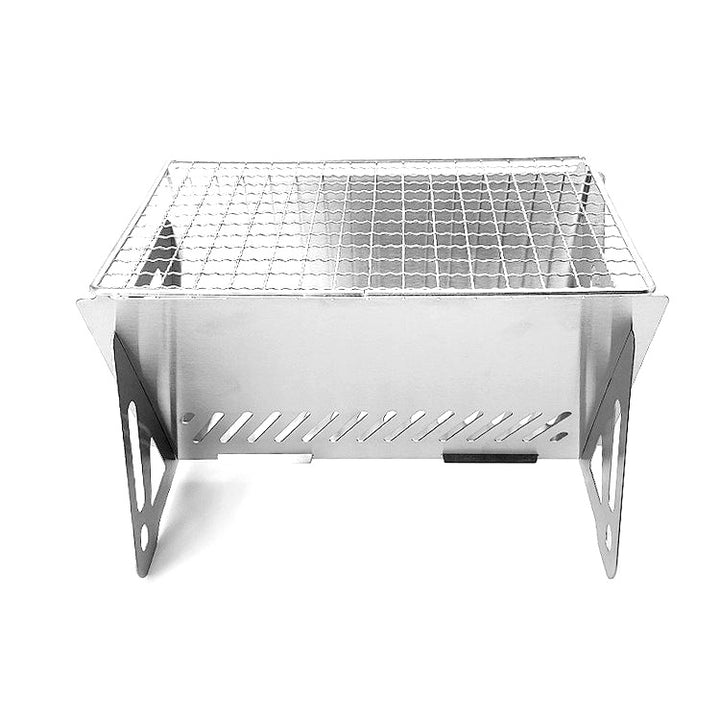 Outdoor Stainless Steel Foldable Furnace Meat Grill Image 6