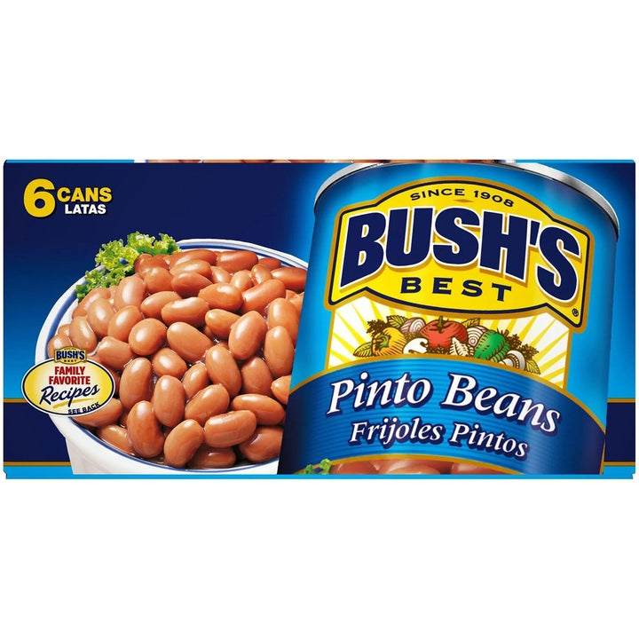 Bushs Pinto Beans 16 Ounce (Pack of 6) Image 3