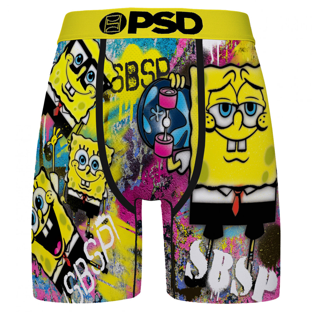 SpongeBob SquarePants Skater PSD Boxer Briefs Image 1