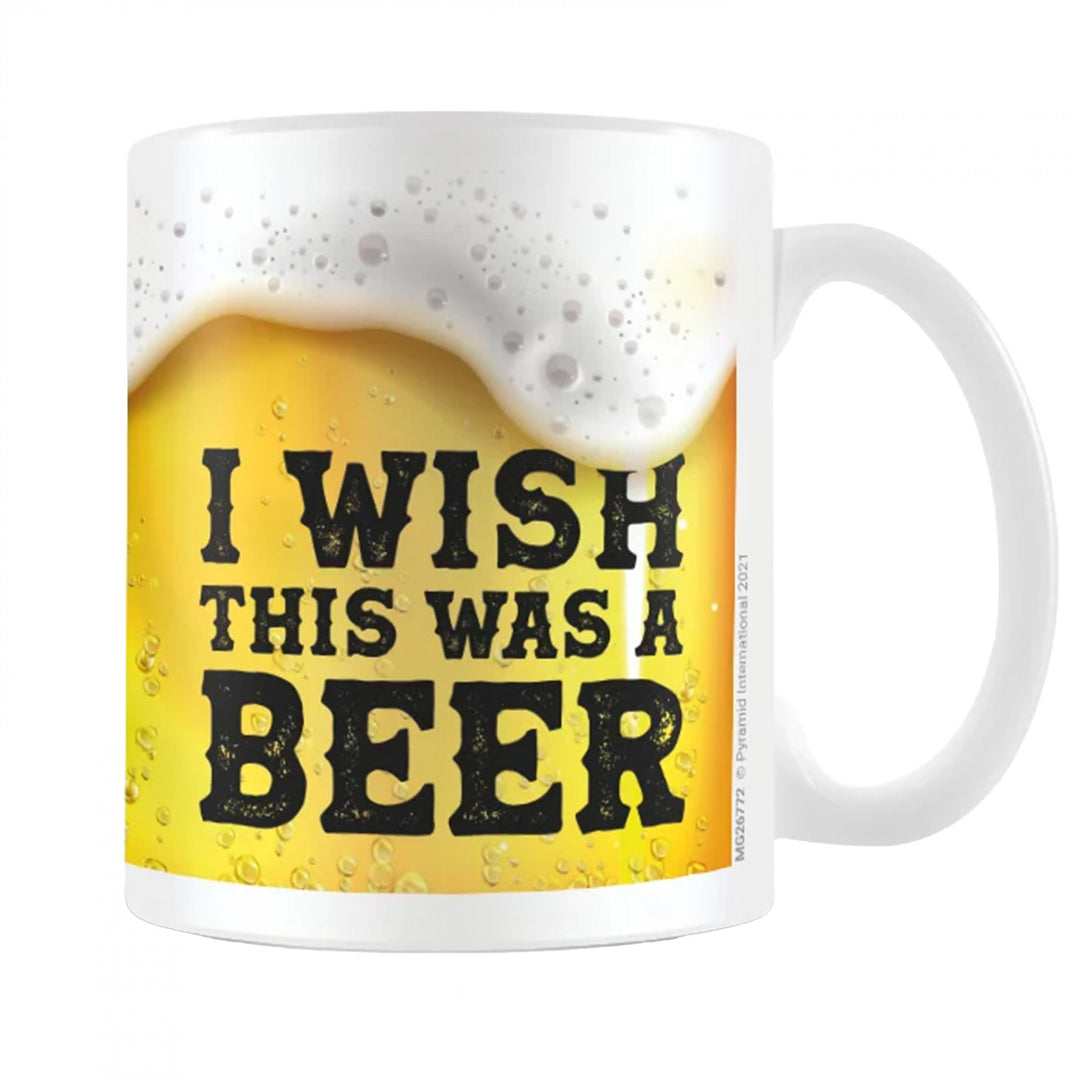 I Wish This Was Beer 11 oz. Ceramic Mug Image 1