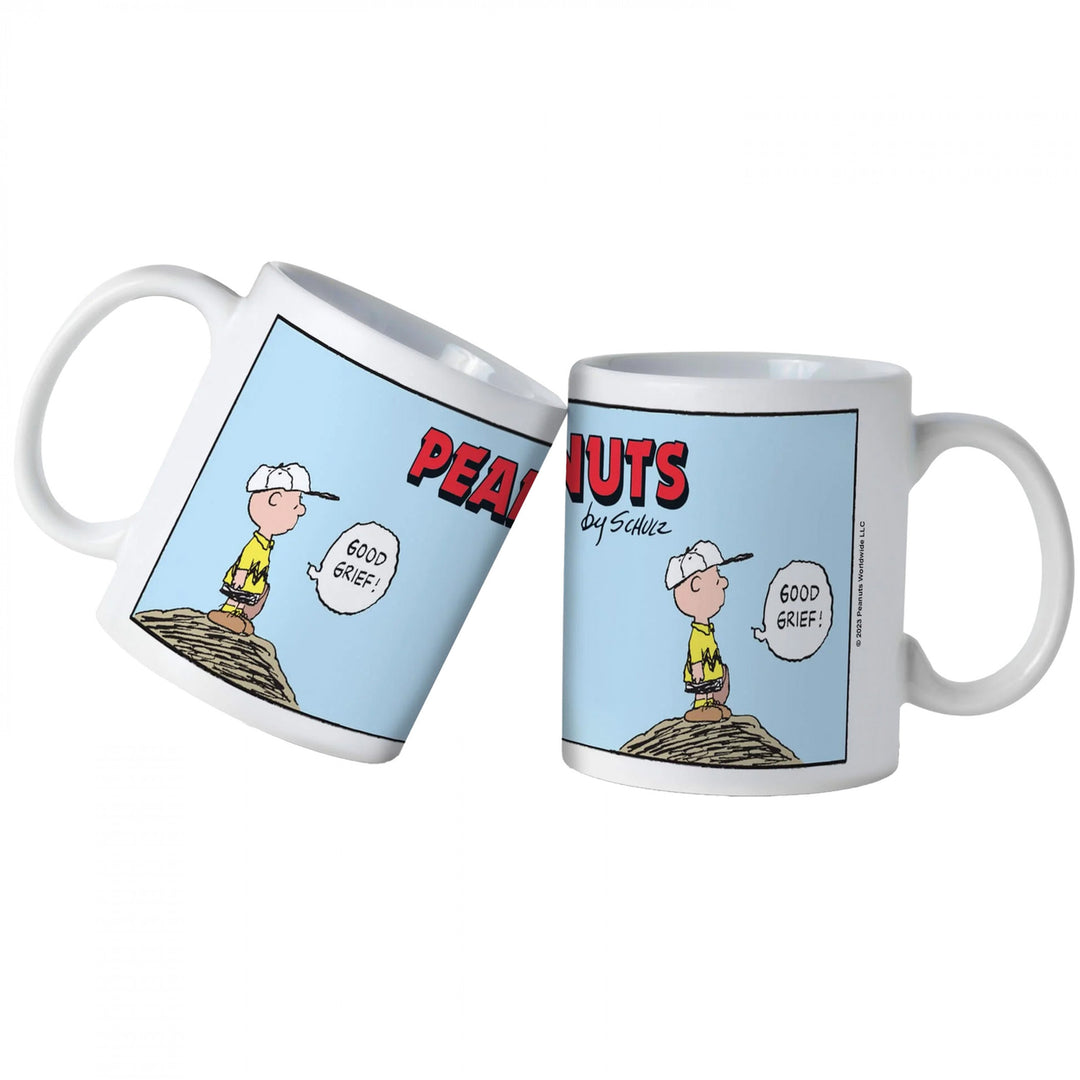 Peanuts Baseball Good Grief 11 oz. Ceramic Mug Image 1