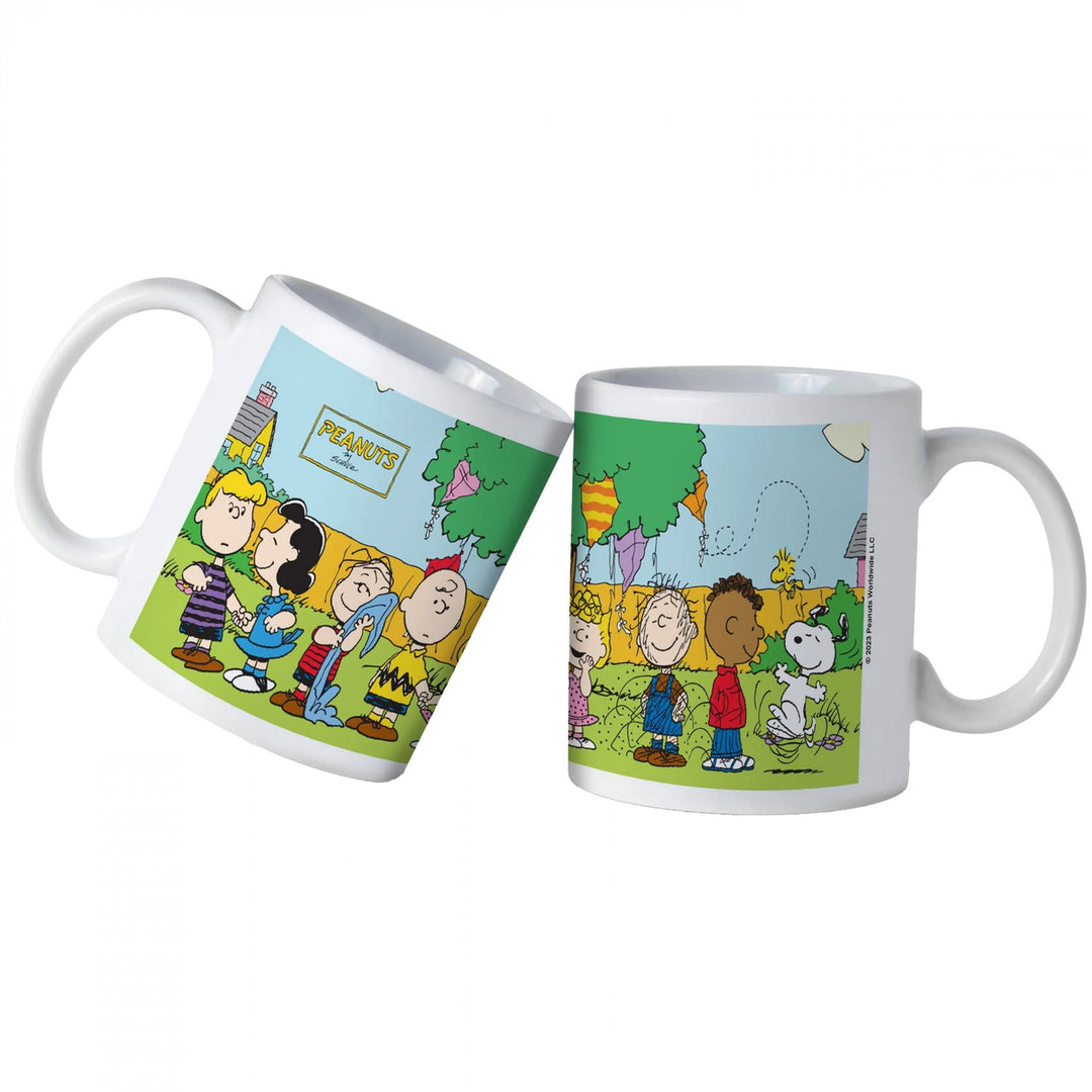 Peanuts Yard 11 oz. Ceramic Mug Image 1