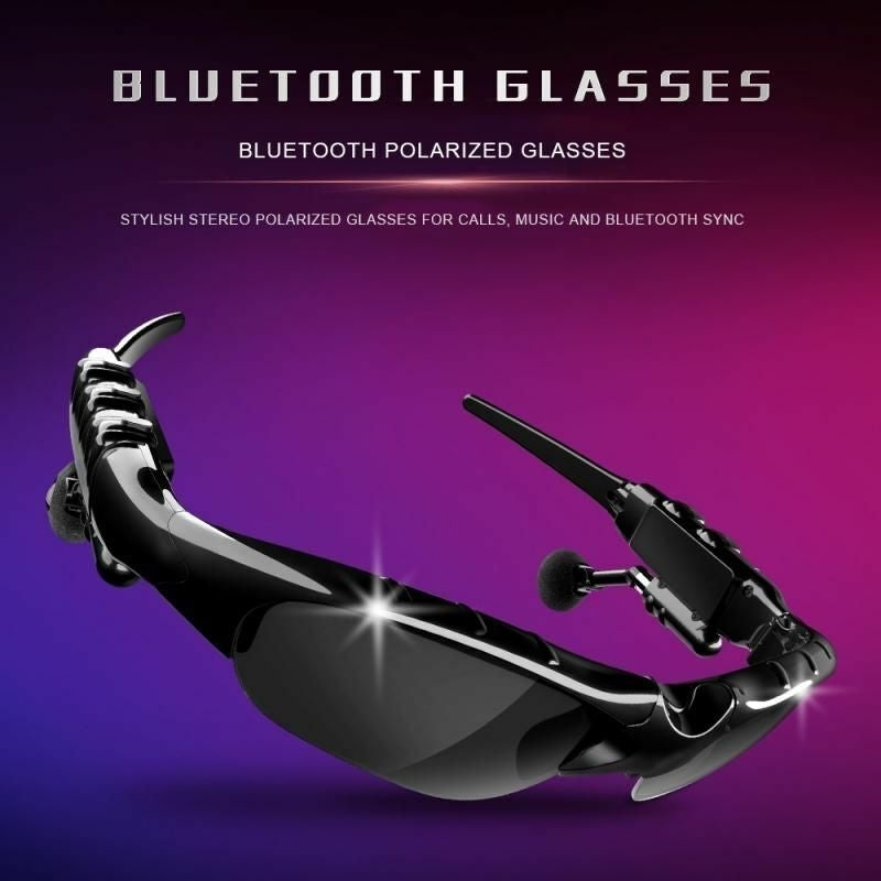 Smart Bluetooth Headset Polarized Sunglasses Image 4