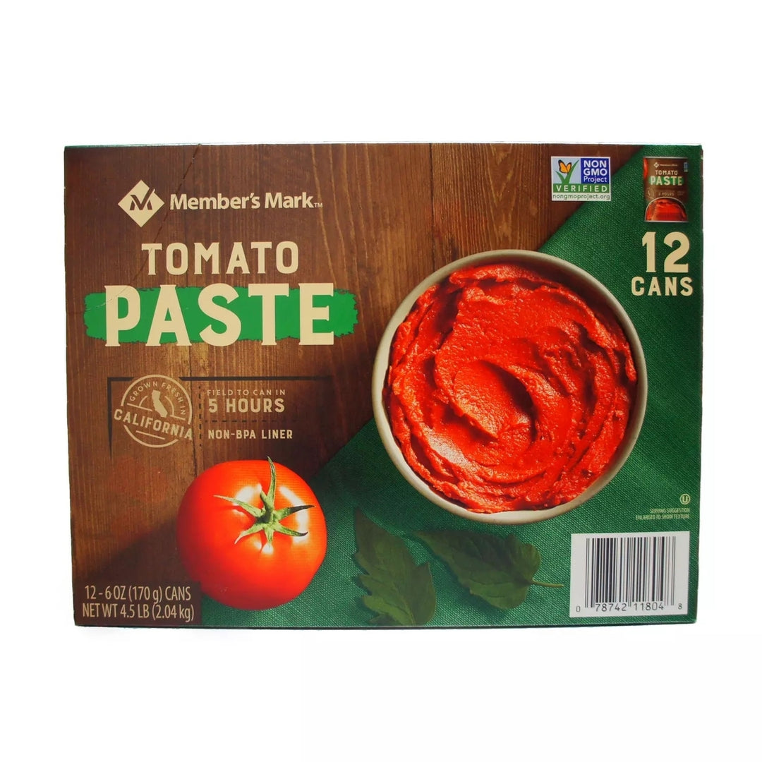 Members Mark Tomato Paste 6 Ounce (Pack of 12) Image 3