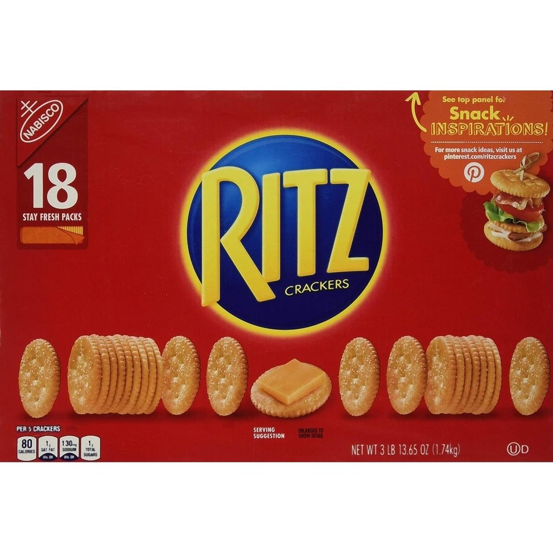 Nabisco Ritz Crackers Original (61.6 Ounce) Image 3