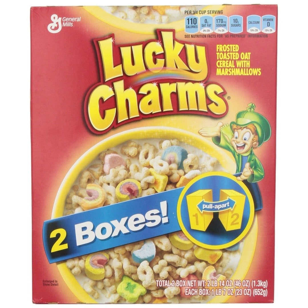 Lucky Charms - 23 Ounce boxes - 2 Pack Image 1