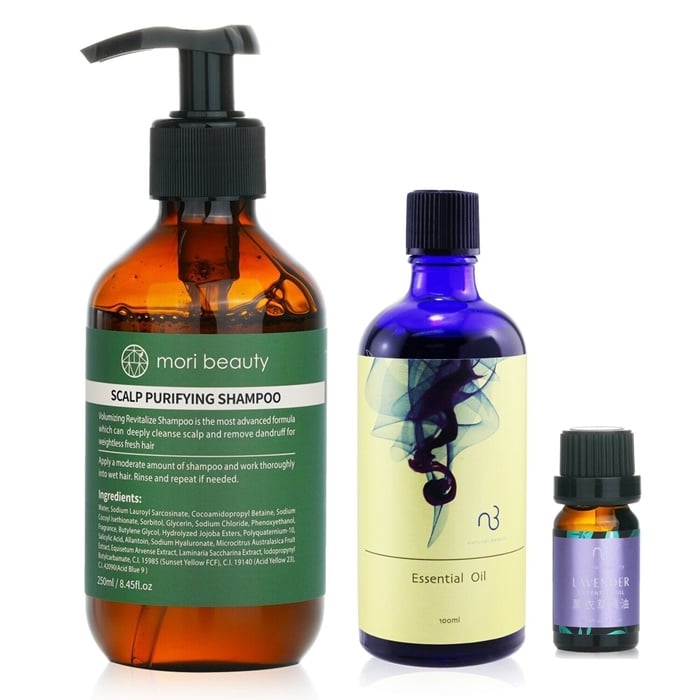 Natural Beauty Essential Oil Body Care Bundle (Exp. Date: 24/6/2024) 3pcs Image 1