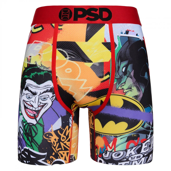 The Joker Vs Batman Collage PSD Boxer Briefs Image 1