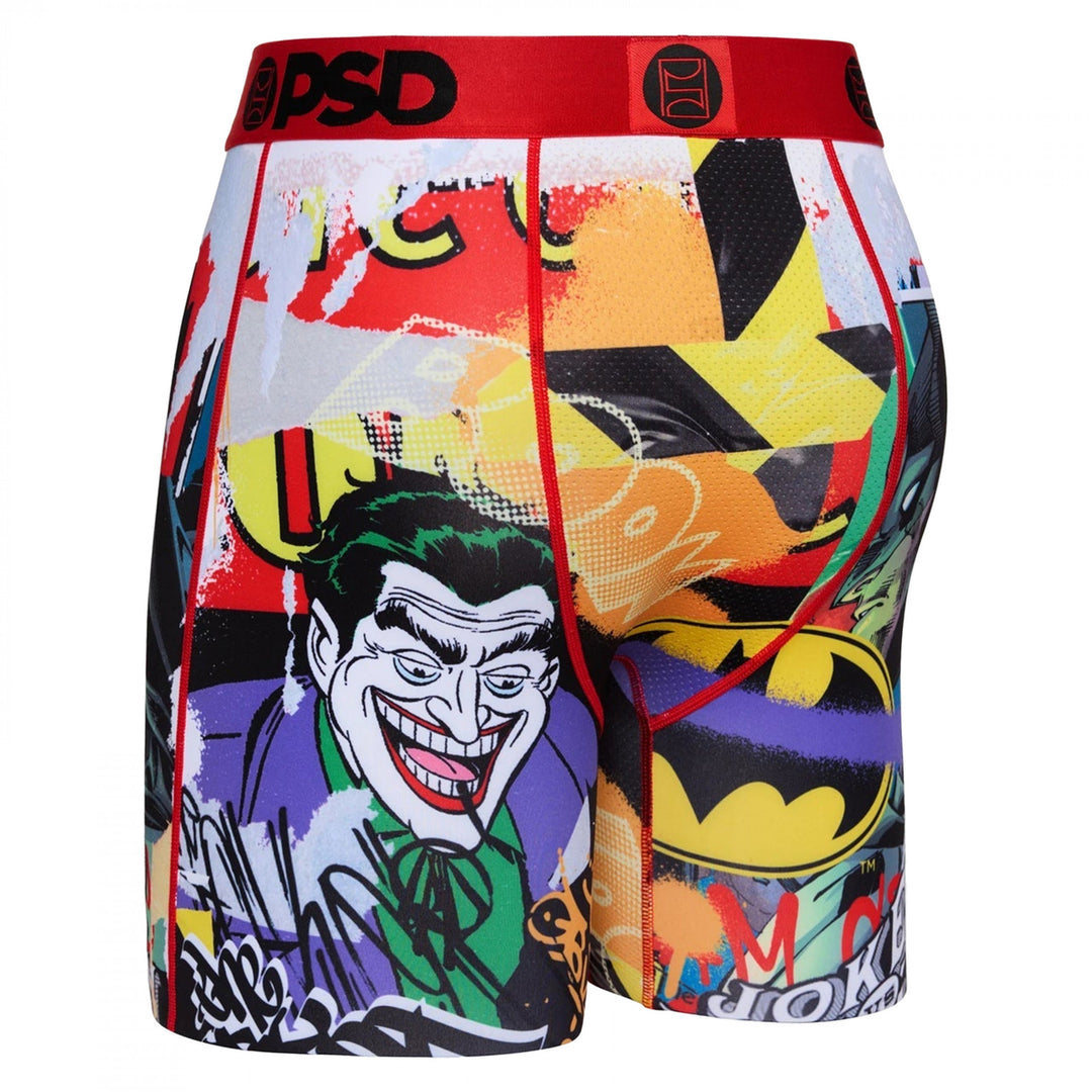 The Joker Vs Batman Collage PSD Boxer Briefs Image 3