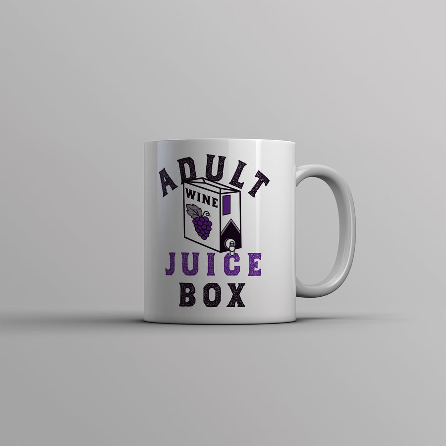 Adult Juice Box Mug Funny Wine Drinking Coffee Cup-11oz Image 1
