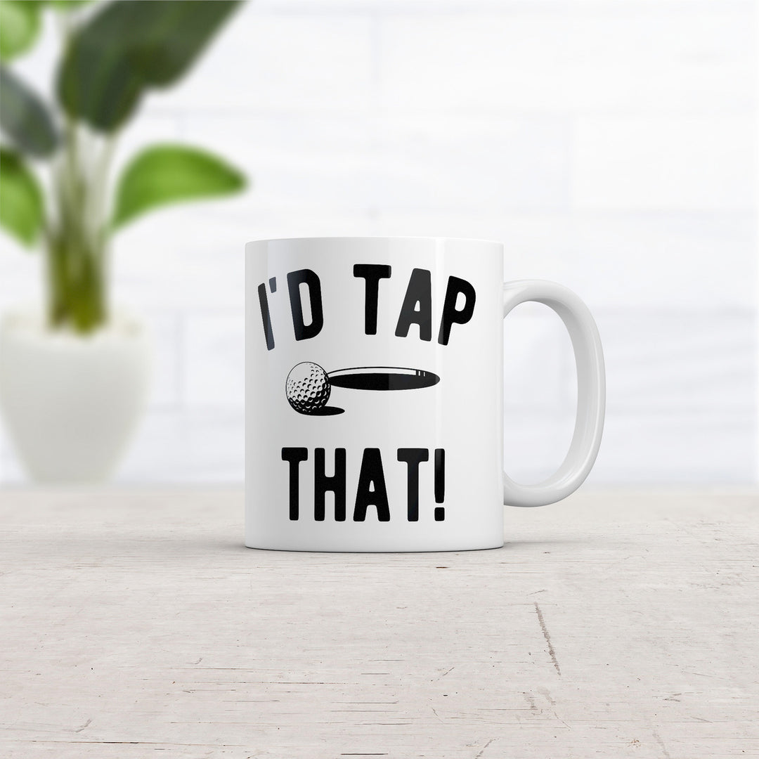 Id Tap That Mug Funny Golfing Novelty Coffee Cup-11oz Image 2