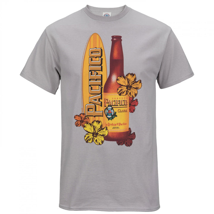 Pacifico Tropical Surfing T-Shirt Image 1