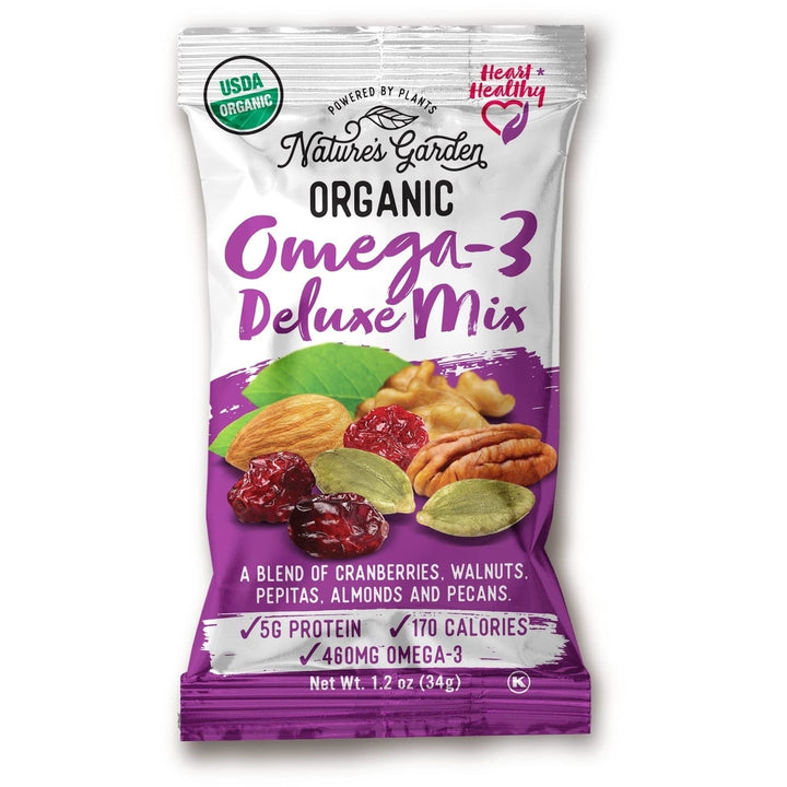 Nature's Garden Organic Trail Mix Snack Packs, Multi Pack 1.2 oz - Pack of 24 Image 4