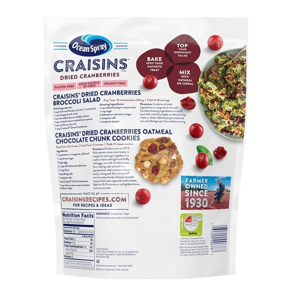 Ocean Spray Craisins (48 Ounce) Image 2