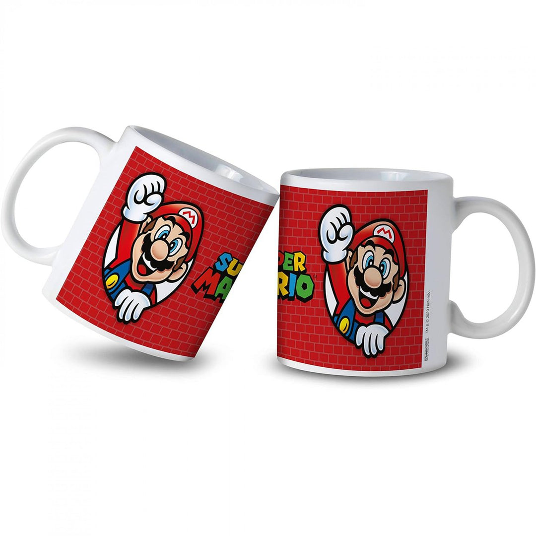 Super Mario Bros. Bricks 11 oz. Ceramic Mug Image 1