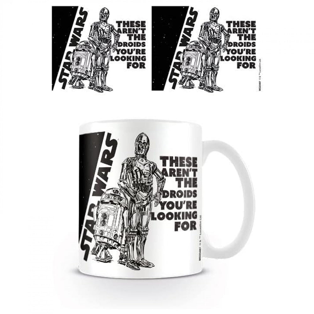 Star Wars These Arent The Droids 11 oz. Ceramic Mug Image 2