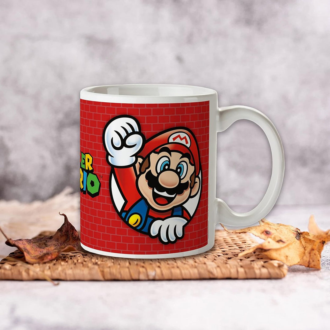 Super Mario Bros. Bricks 11 oz. Ceramic Mug Image 4